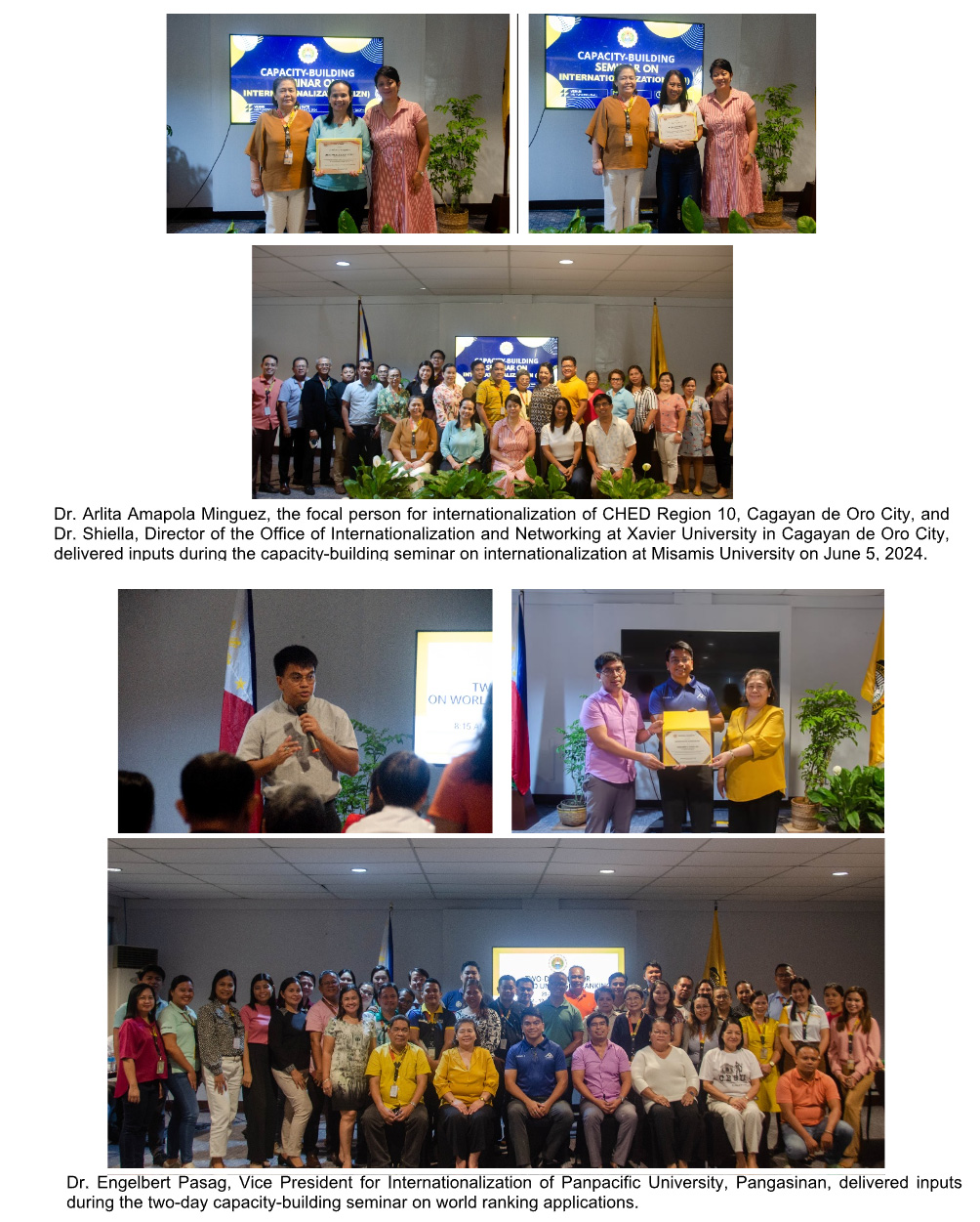 Misamis University Builds International Policy Advancing the 17 UN SDGs